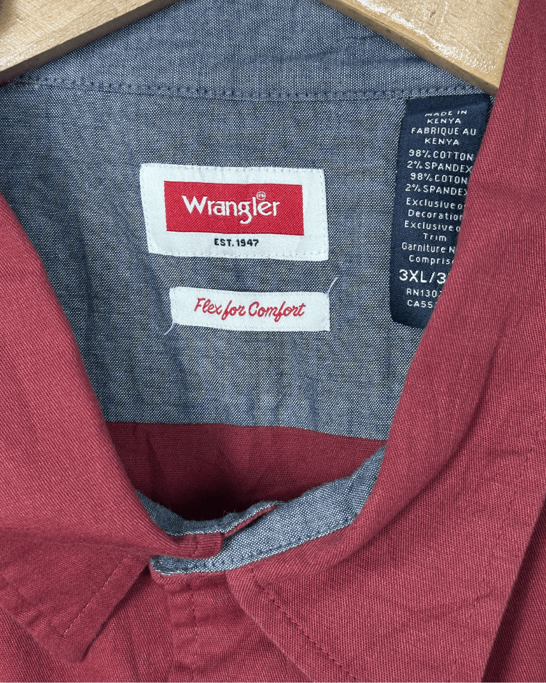 Wrangler Shirt 3XL - Funkify