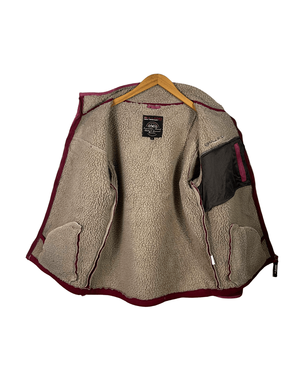 X Land Sherpa Lined Jacket - Medium - Funkify