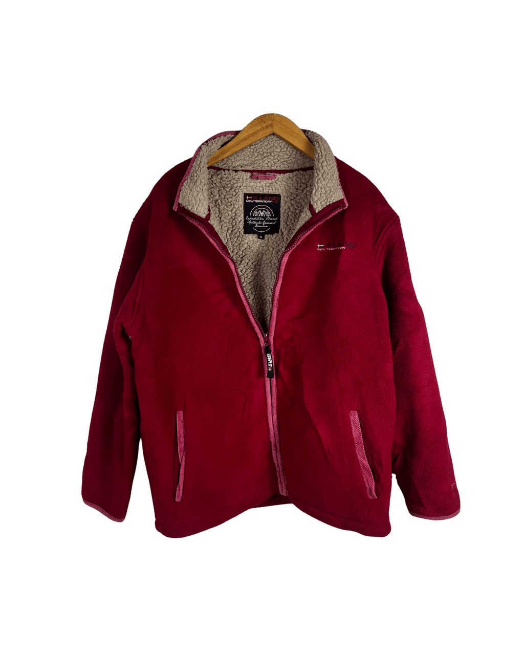 X Land Sherpa Lined Jacket - Medium - Funkify