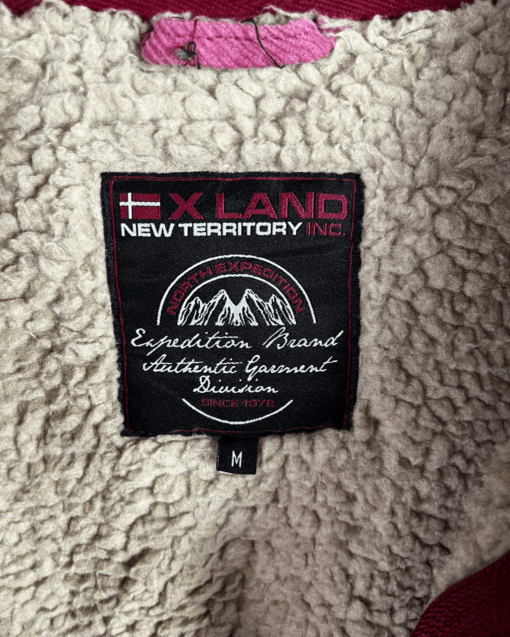 X Land Sherpa Lined Jacket - Medium - Funkify