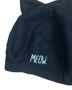 Y2K Aesthetic 'MEOW' Cat Ear Beret - Funkify