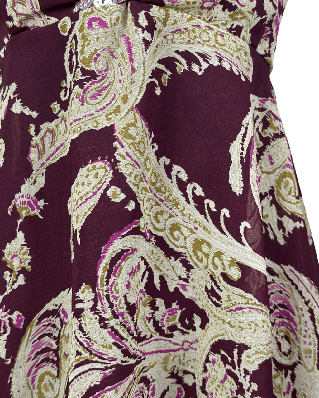 Y2K Assymetrical Hem Sequin Detail Cami Top - Funkify