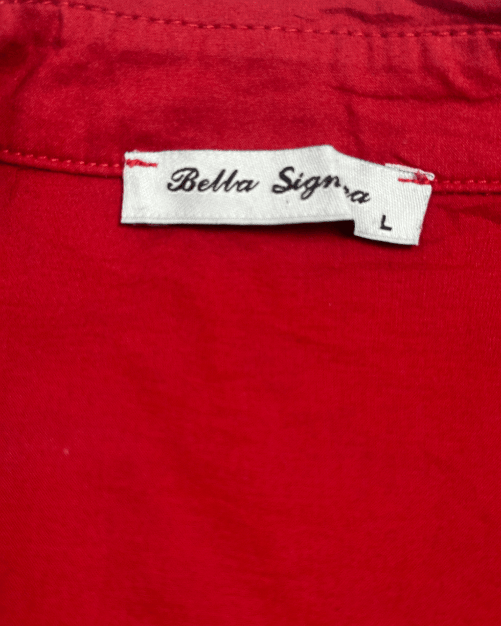 Y2K Bella Sigma Red Lace Up Corset Blouse - Funkify