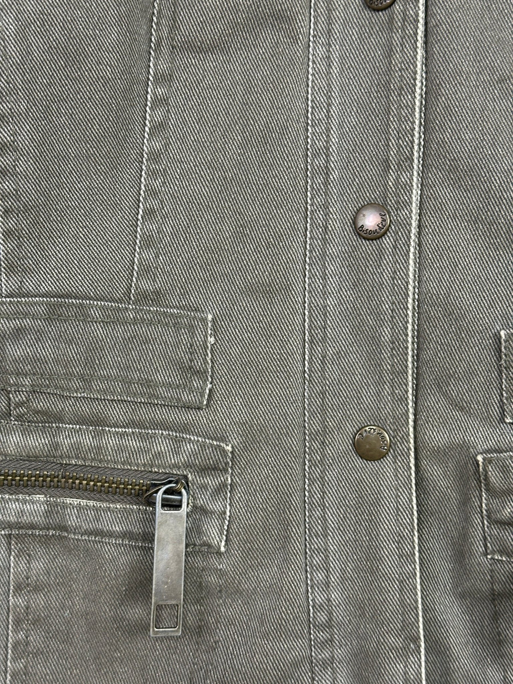 Y2K Bisou d'Eve Green Women's Denim Jacket - Funkify
