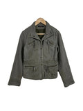 Y2K Bisou d'Eve Green Women's Denim Jacket - Funkify