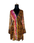 Y2K Boho Chiffon Dress - Funkify