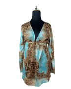 Y2K Boho Empire Waist Top Medium/Large - Funkify
