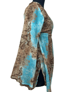 Y2K Boho Empire Waist Top Medium/Large - Funkify