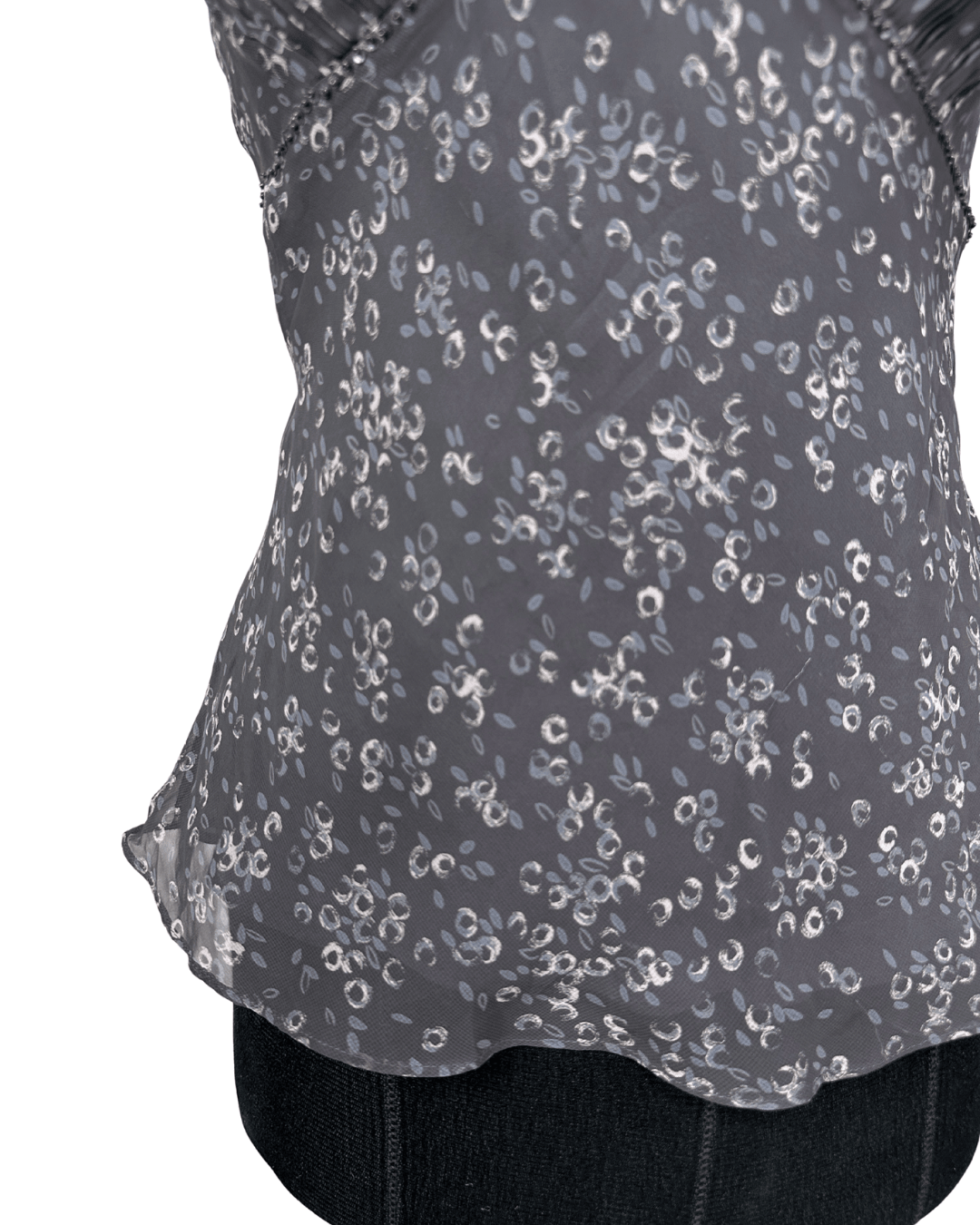 Y2K Cami Top with Lace Trim Medium - Funkify