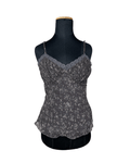 Y2K Cami Top with Lace Trim Medium - Funkify