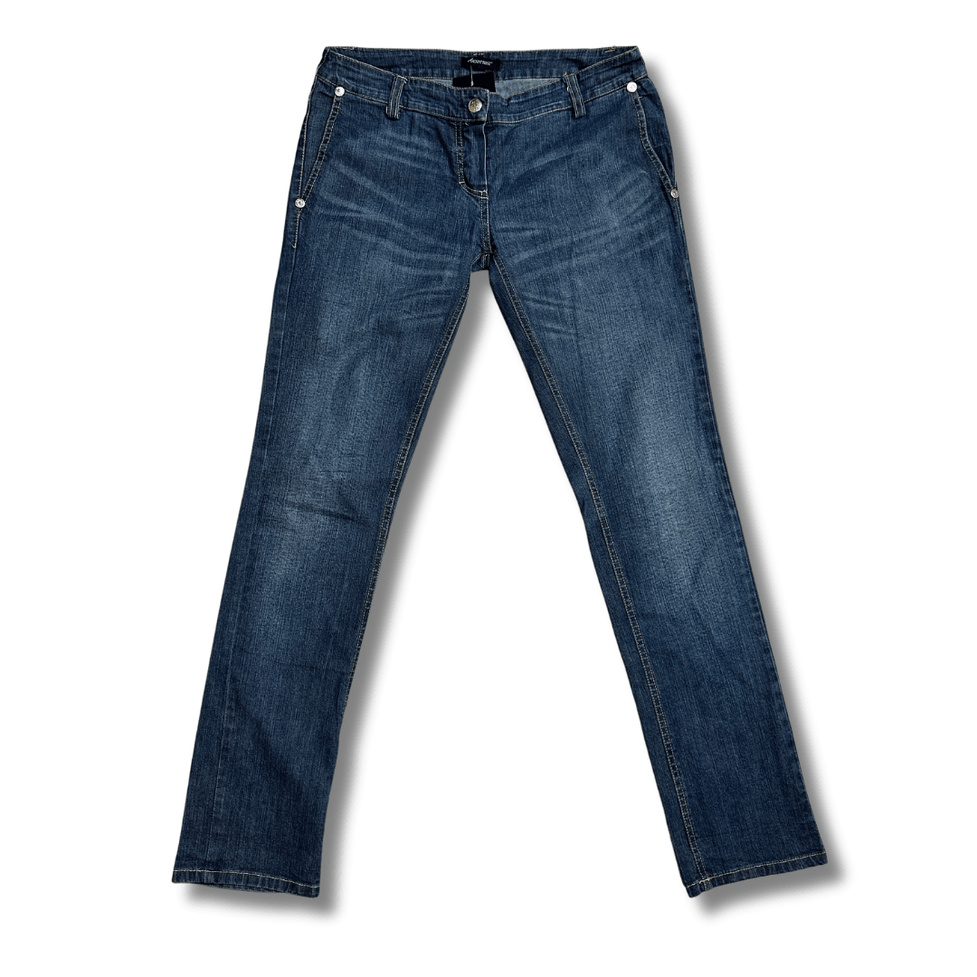 Y2k Denny Rose Women's Low Waist Jeans - Funkify
