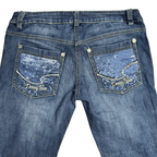 Y2k Denny Rose Women's Low Waist Jeans - Funkify
