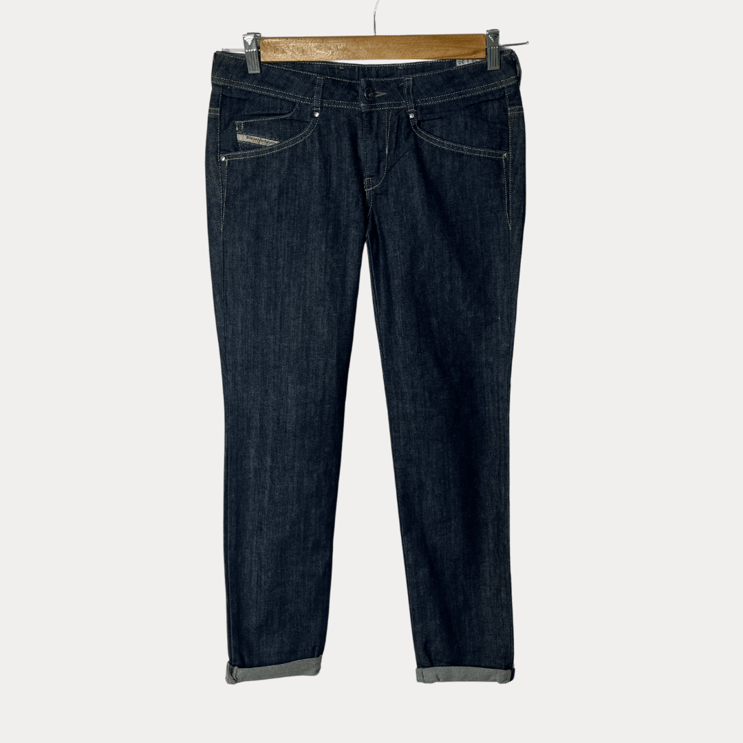 Y2K Diesel Slim Tapered 'Clushy' Low Waist Women's Jeans W29 L30 - Funkify