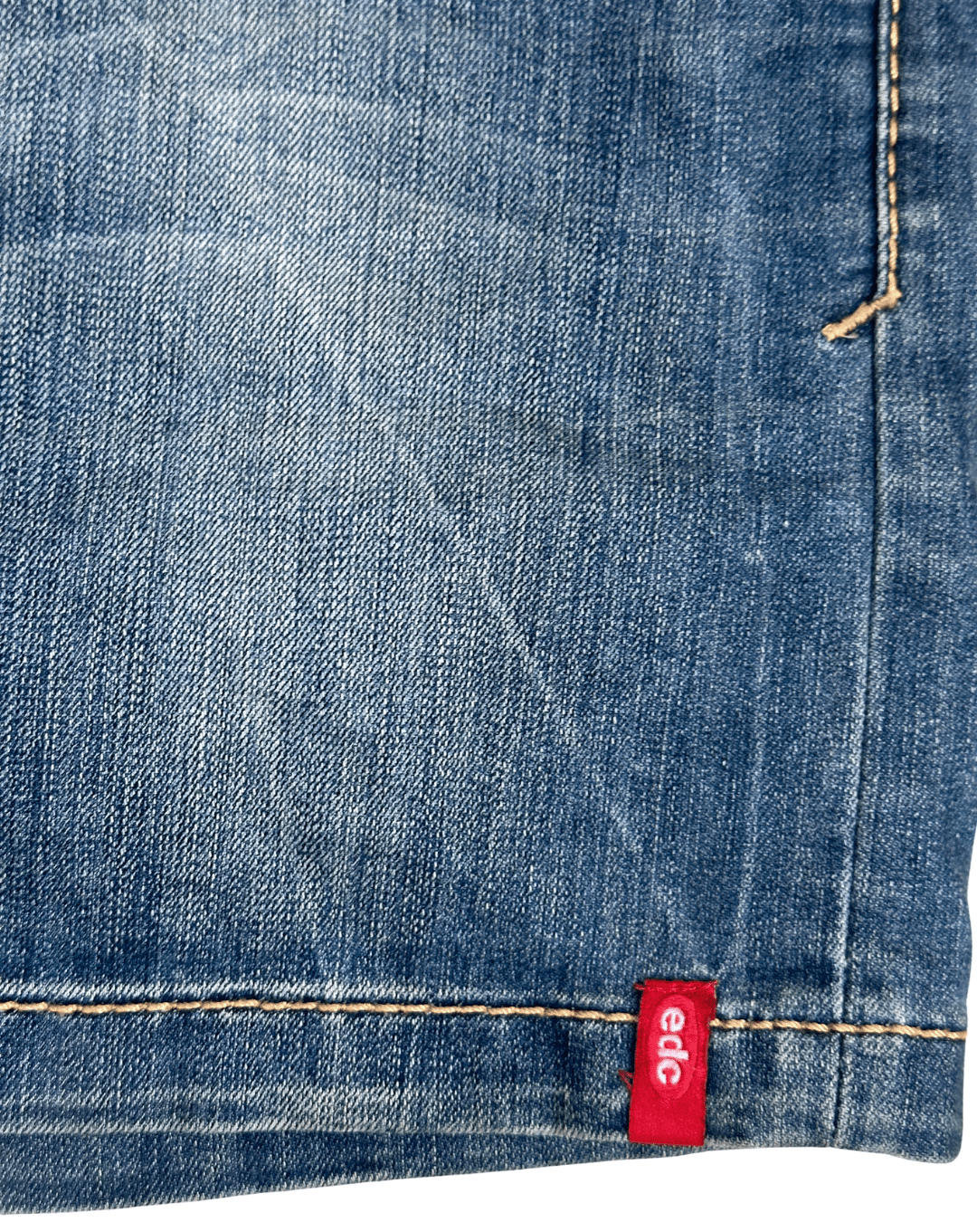 Y2K EDC Denim Mini Skirt - Funkify