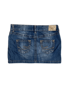 Y2K EDC Denim Mini Skirt - Funkify