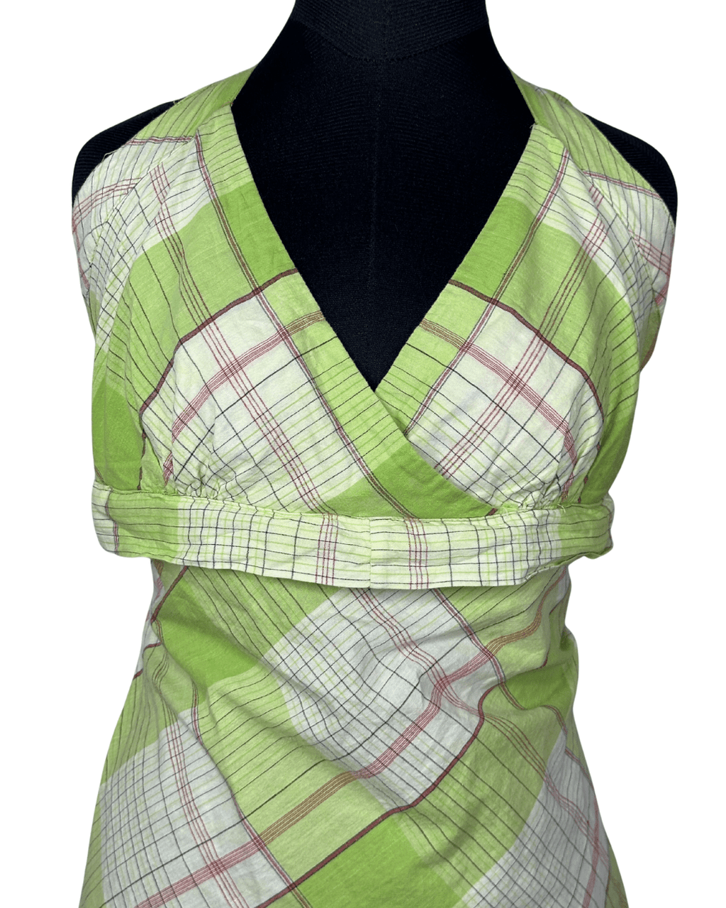 Y2K Erica Brooke Halter Top with Back Tie - Funkify