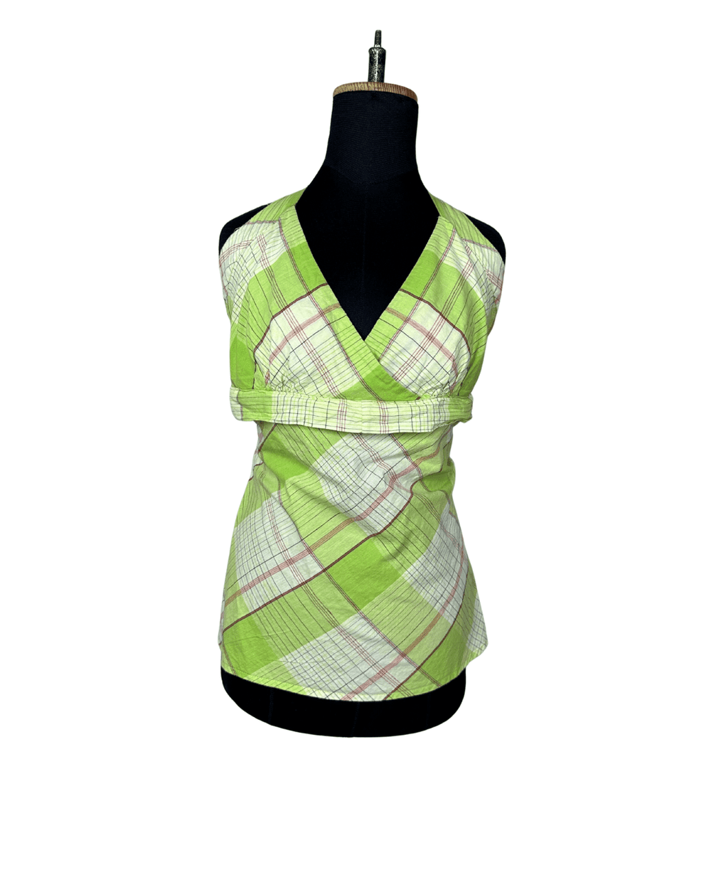 Y2K Erica Brooke Halter Top with Back Tie - Funkify
