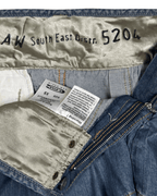 Y2K G - Star Raw Pleated Denim Mini Skirt XS - Funkify
