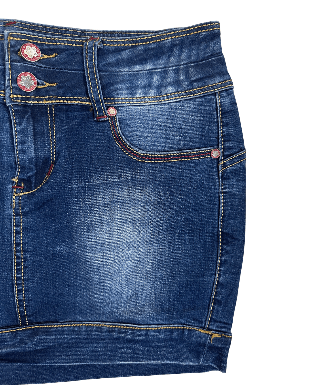 Y2K Monday Premium Denim Mini skirt - Funkify