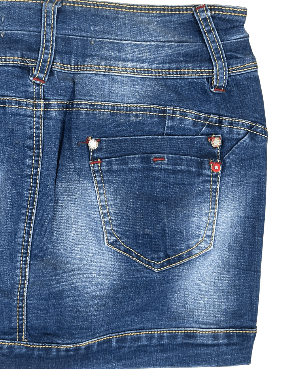 Y2K Monday Premium Denim Mini skirt - Funkify