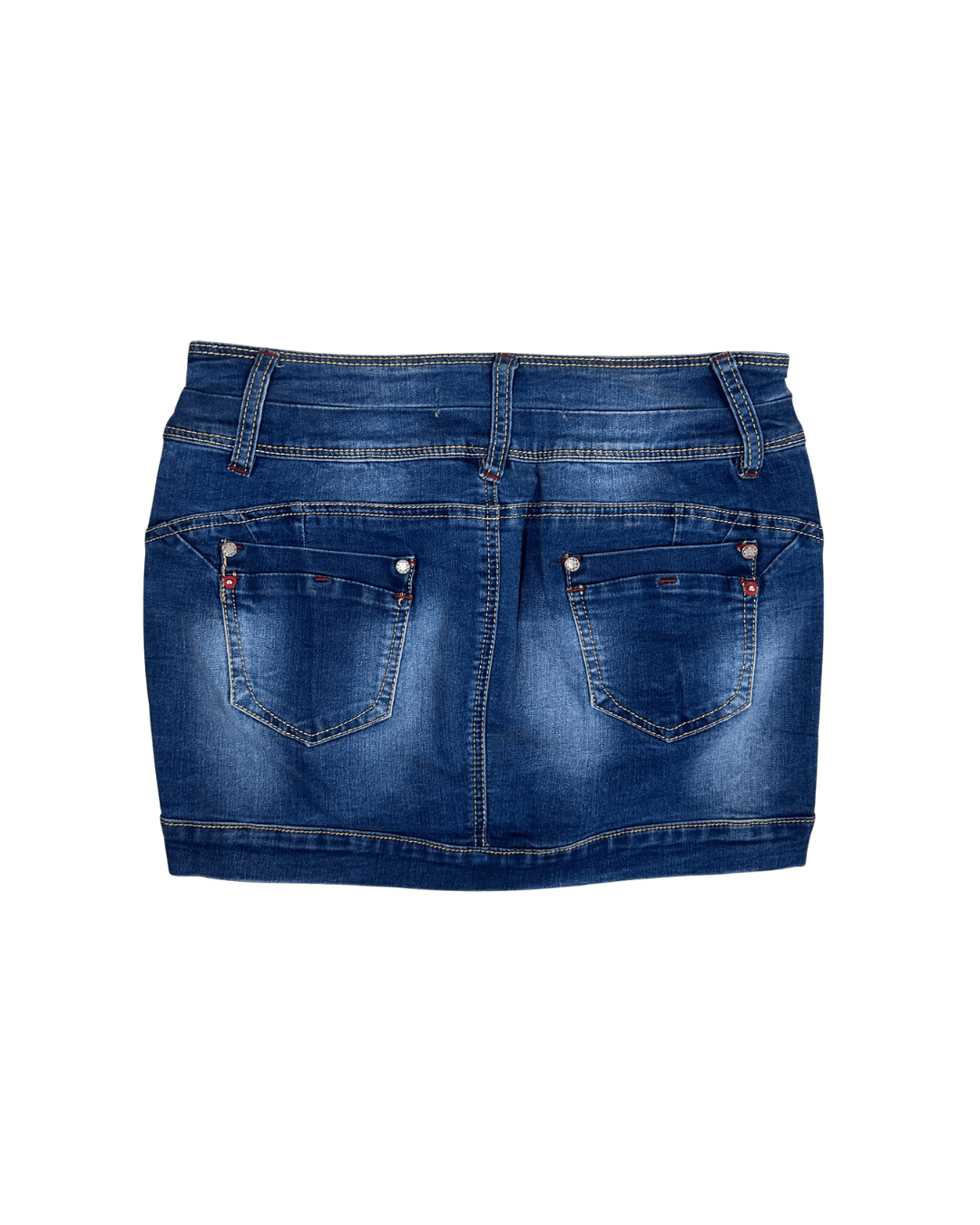 Y2K Monday Premium Denim Mini skirt - Funkify