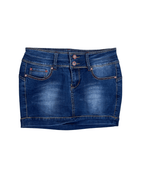 Y2K Monday Premium Denim Mini skirt - Funkify