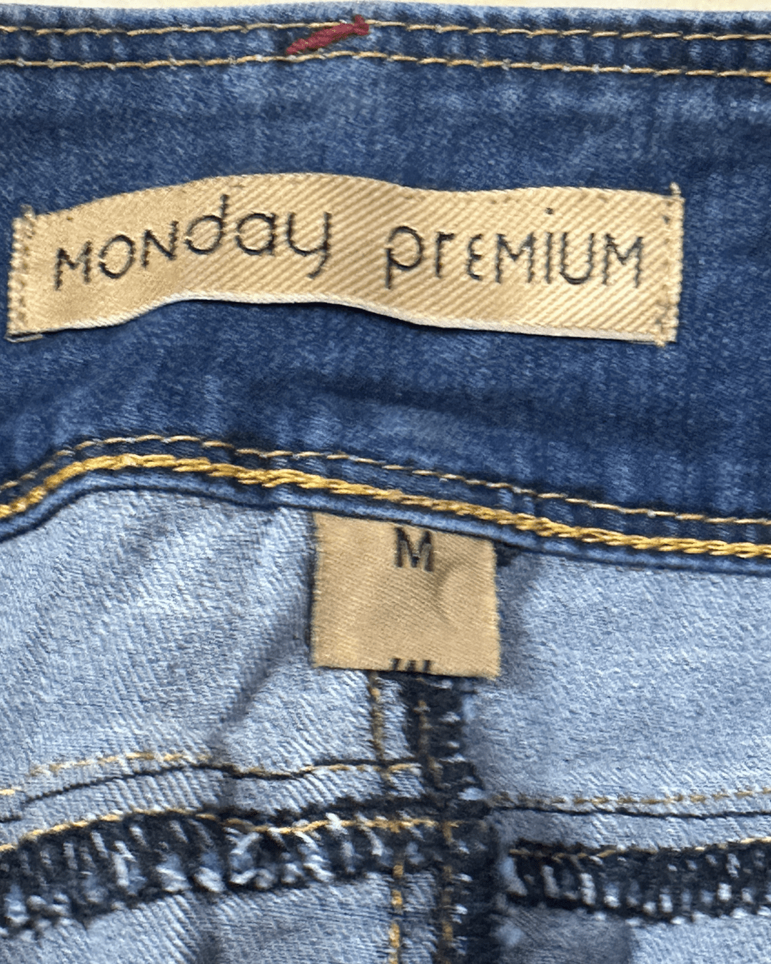Y2K Monday Premium Denim Mini skirt - Funkify