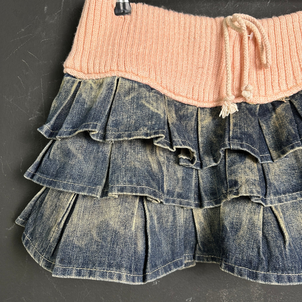 Y2K Ruffled Skirt - Funkify
