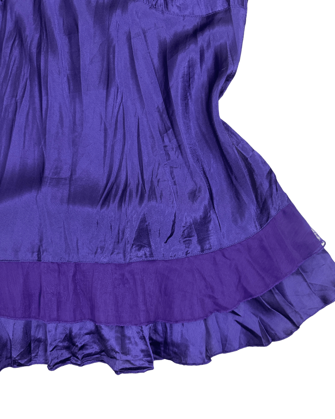 Y2K Sequinned Lace Trim Cami Top - Funkify