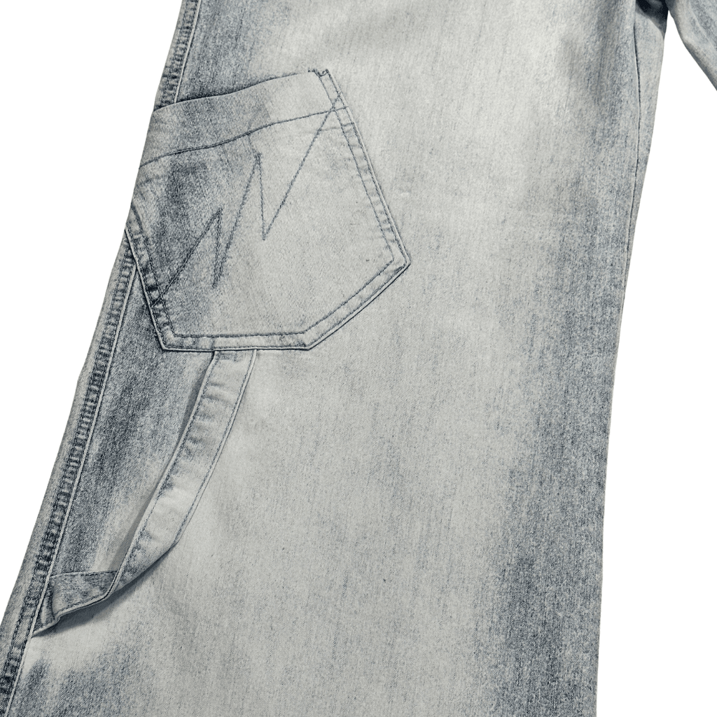 Yaling Carpenter Men's Wide Leg Jeans - Funkify