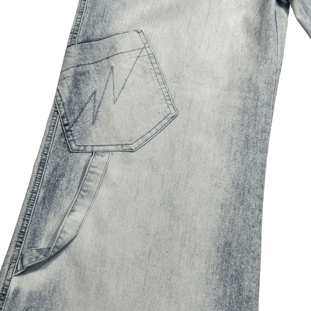 Yaling Carpenter Men's Wide Leg Jeans - Funkify