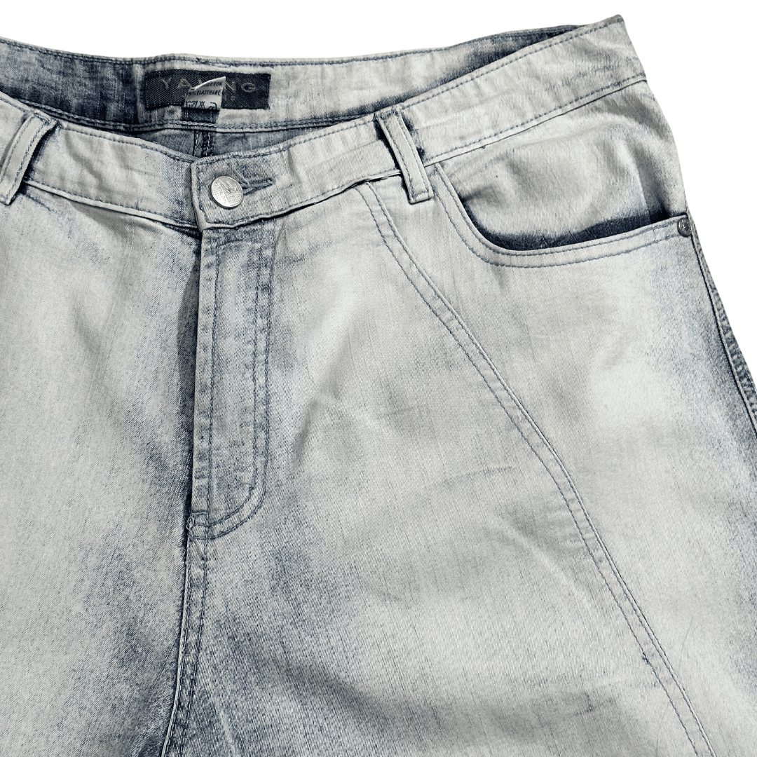 Yaling Carpenter Men's Wide Leg Jeans - Funkify