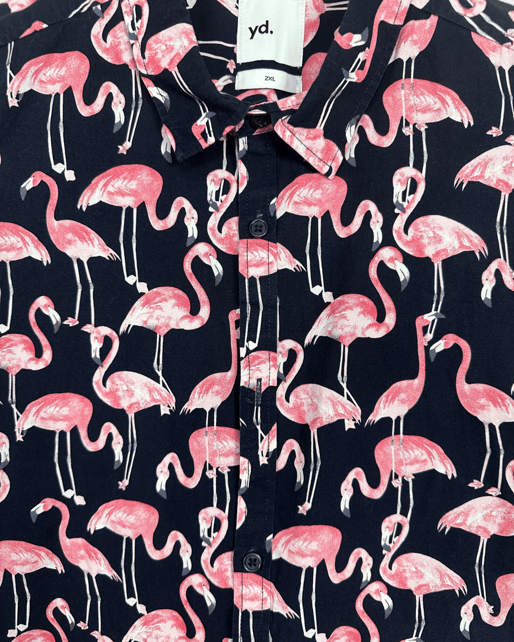 YD. Flamingo Shirt - 2XL - Funkify