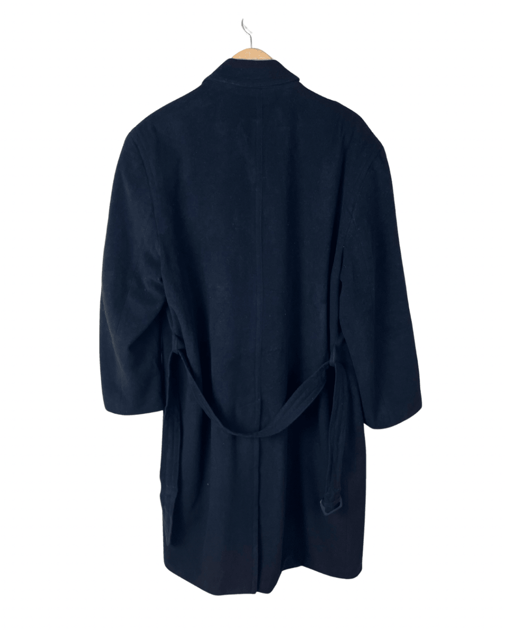 Yorn Cashmere Navy Coat XL - Funkify
