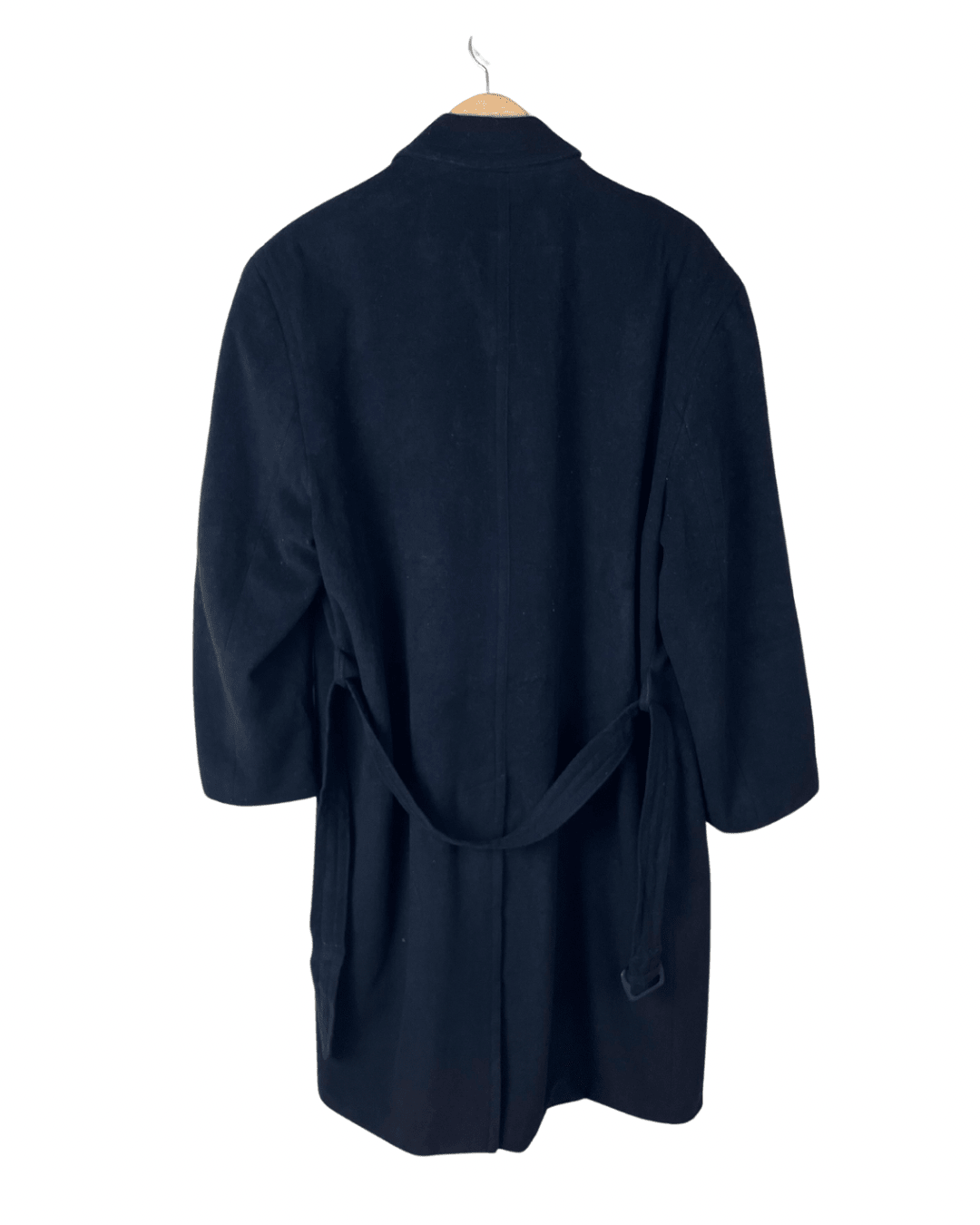 Yorn Cashmere Navy Coat XL - Funkify