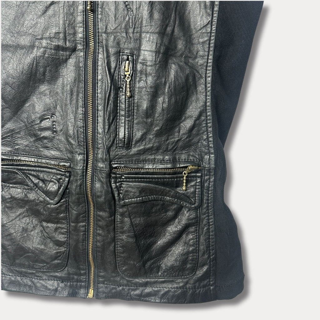 Yorn Genuine Leather Vest - Women's Medium - Funkify