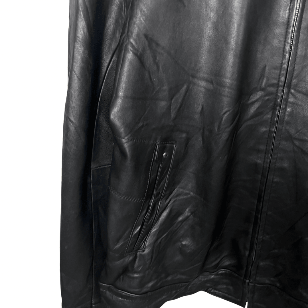 YTDA Vintage Genuine Leather Jacket XL - Funkify