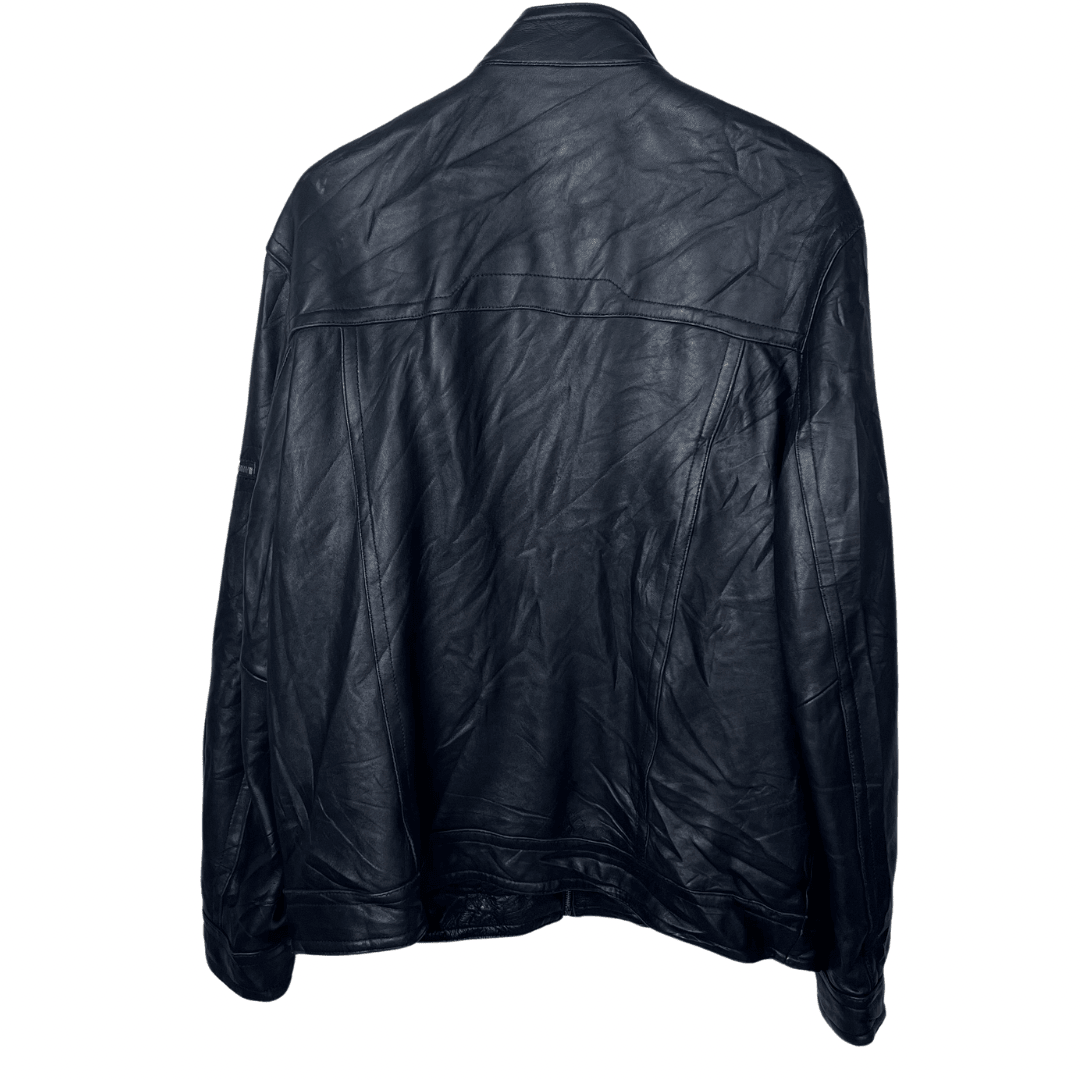 YTDA Vintage Genuine Leather Jacket XL - Funkify