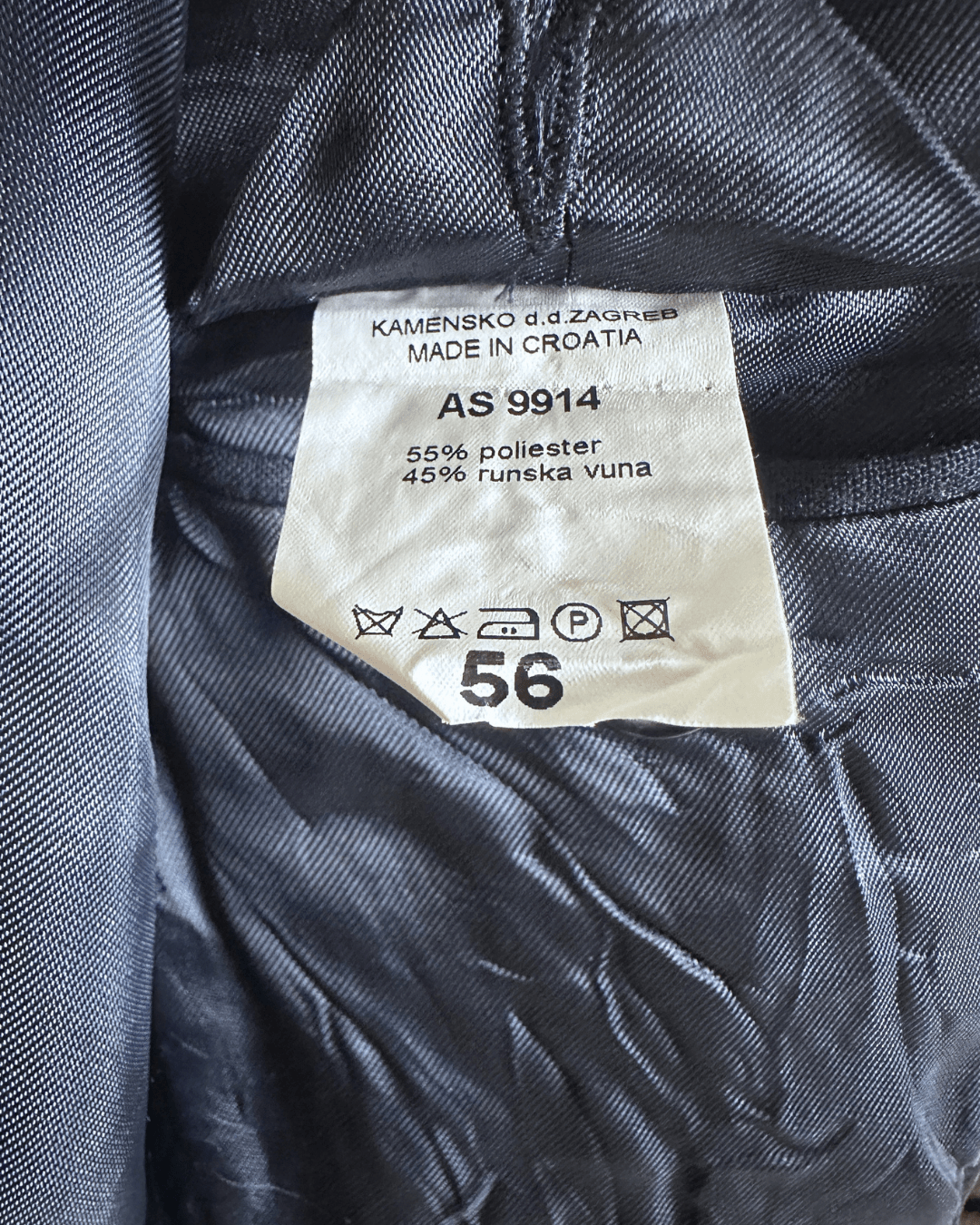 Zagreb Double Breasted Blazer - 56 - Funkify