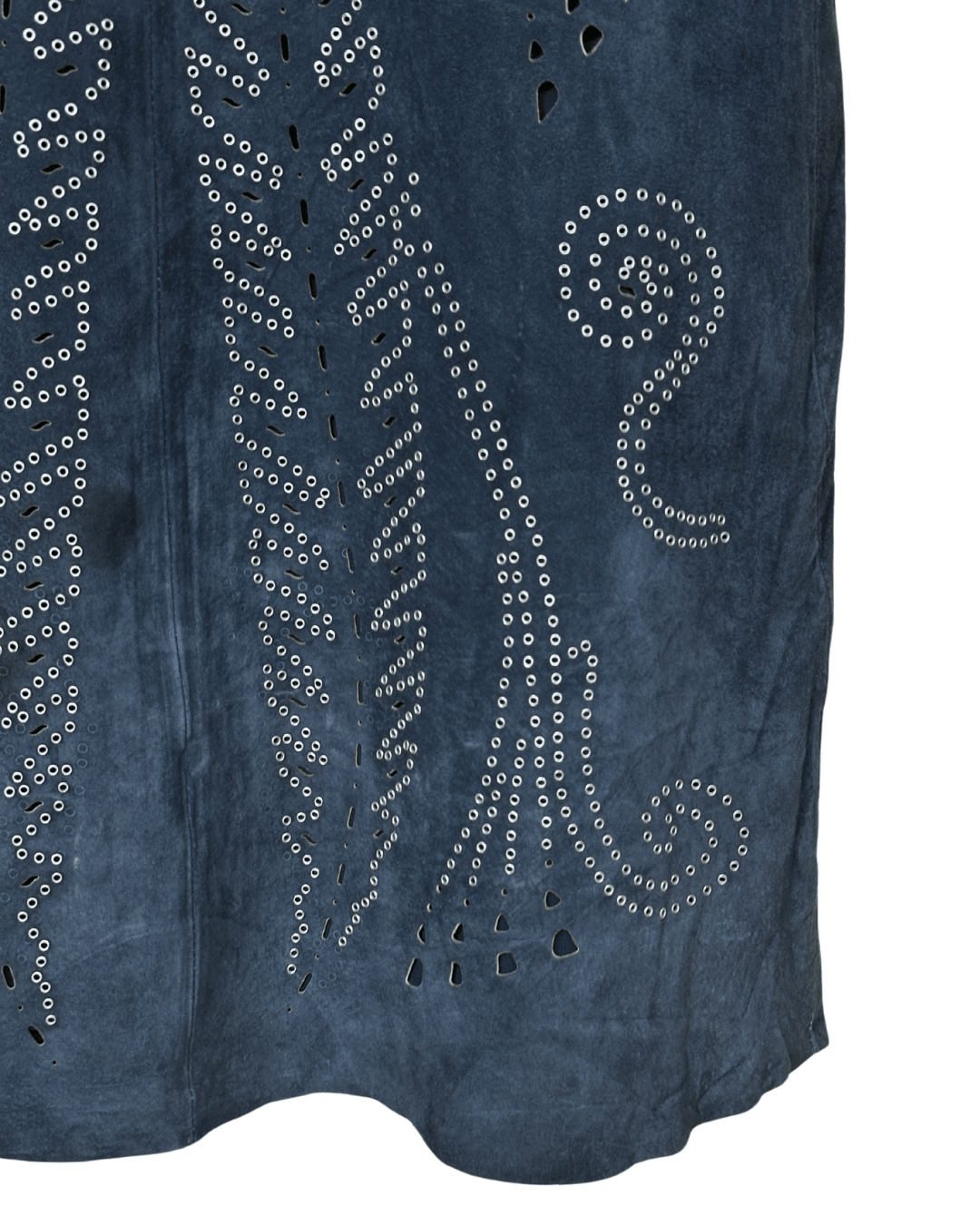 Zara Suede Embellished Shift Dress XS - Funkify
