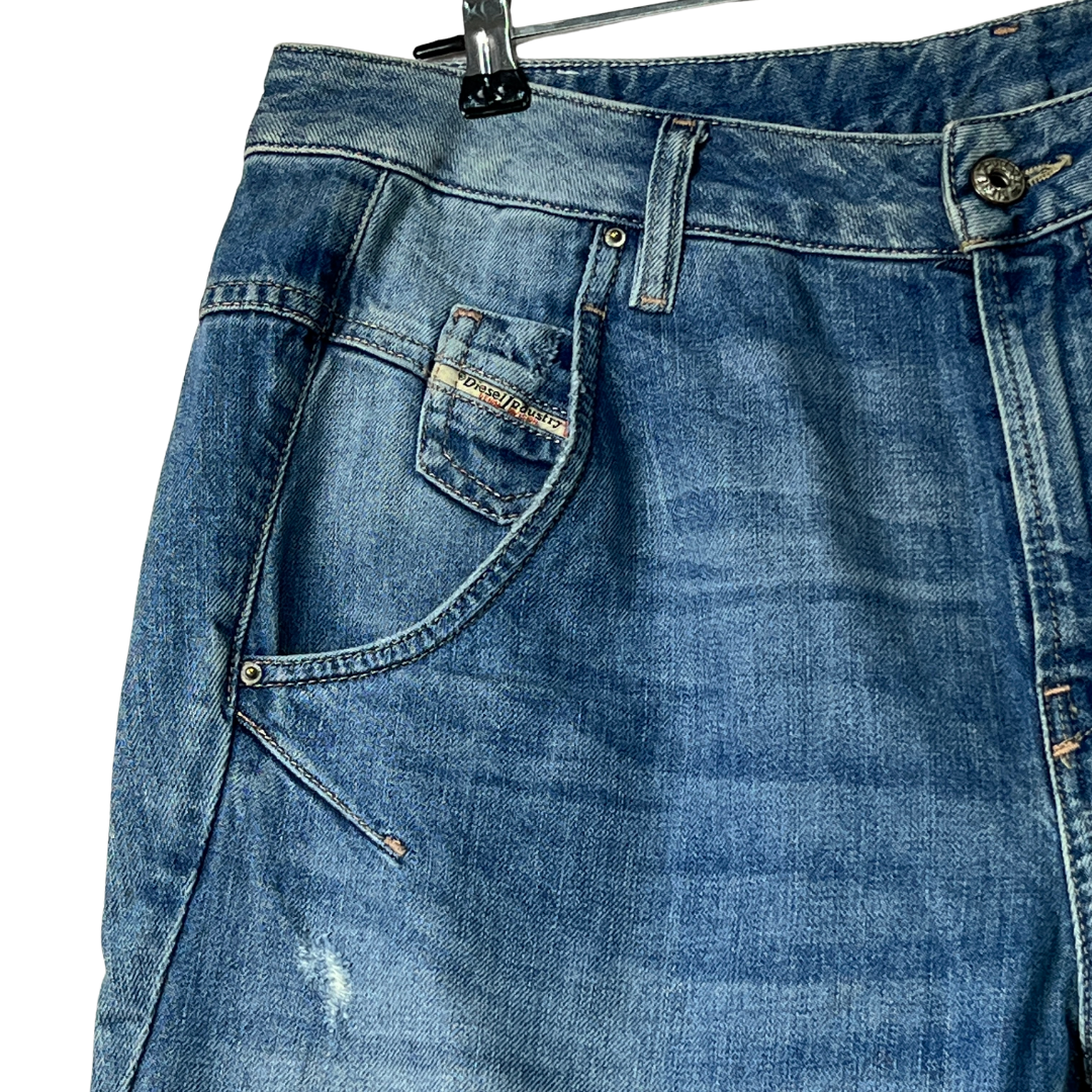 Diesel Relaxed-Boyfriend Low Waist Jeans