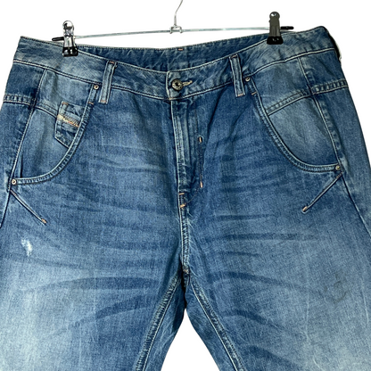 Diesel Relaxed-Boyfriend Low Waist Jeans