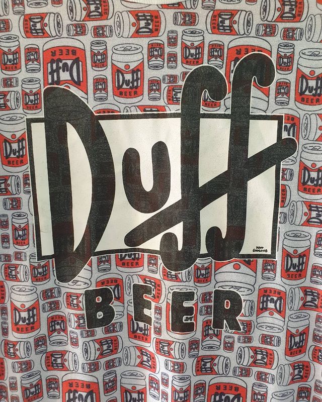 The Simpsons Duff Beer tee