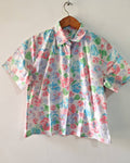 Pastel Multi-Colour Floral Blouse