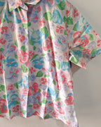 Pastel Multi-Colour Floral Blouse
