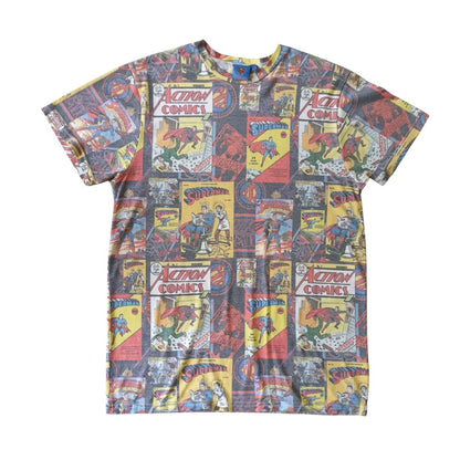 Superman Comic Print T-shirt