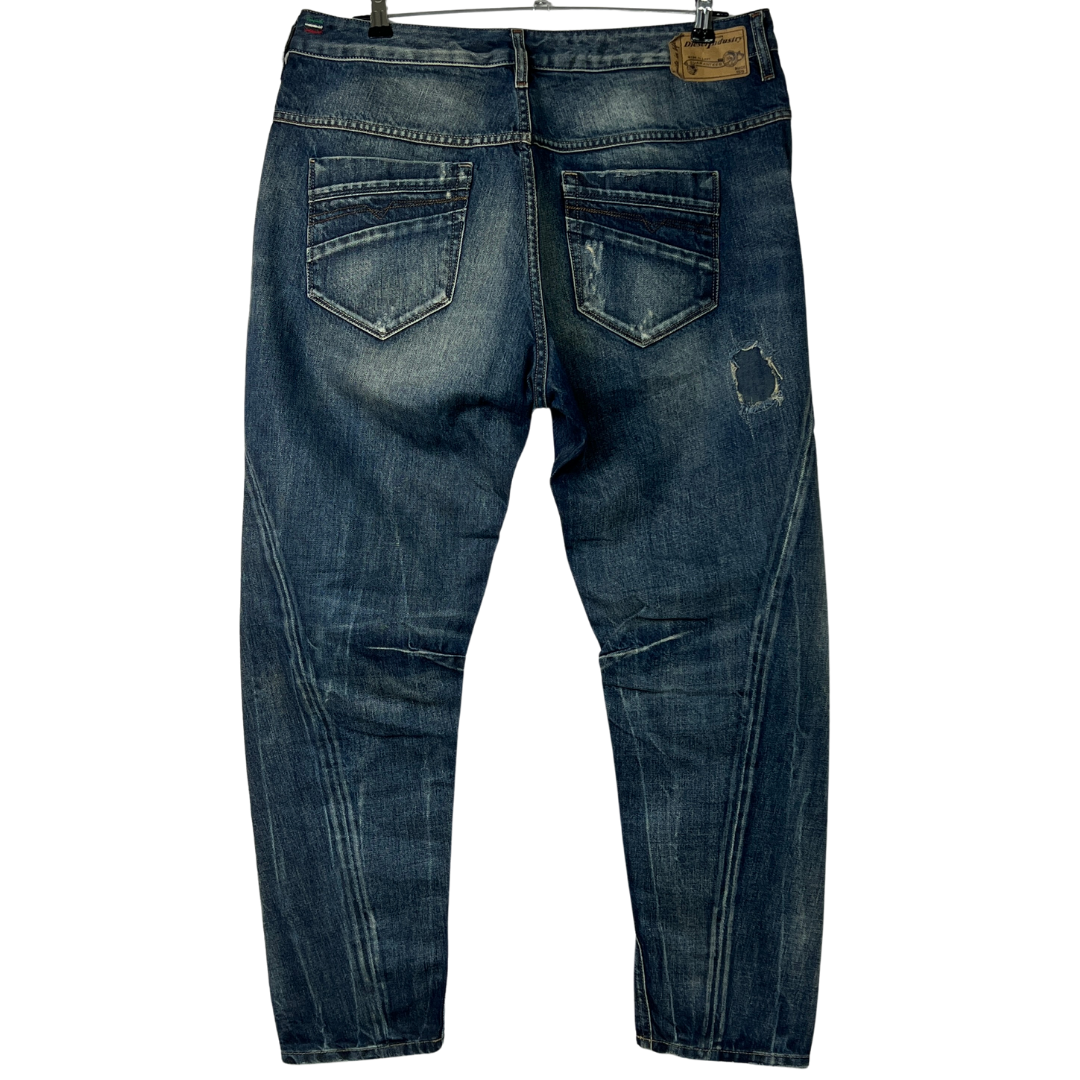 Diesel Relaxed-Boyfriend Low Waist Denim Jeans