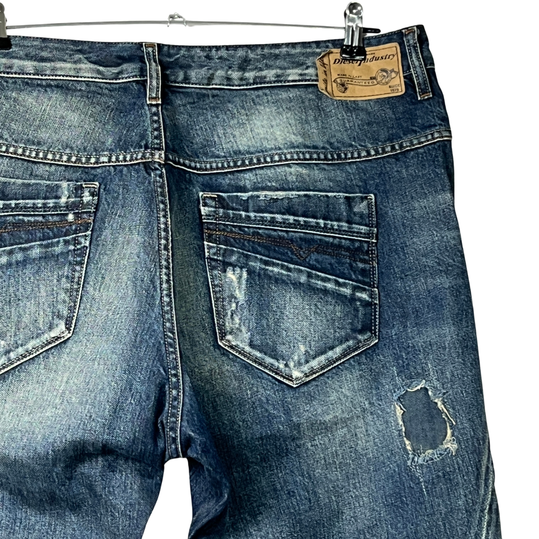 Diesel Relaxed-Boyfriend Low Waist Denim Jeans