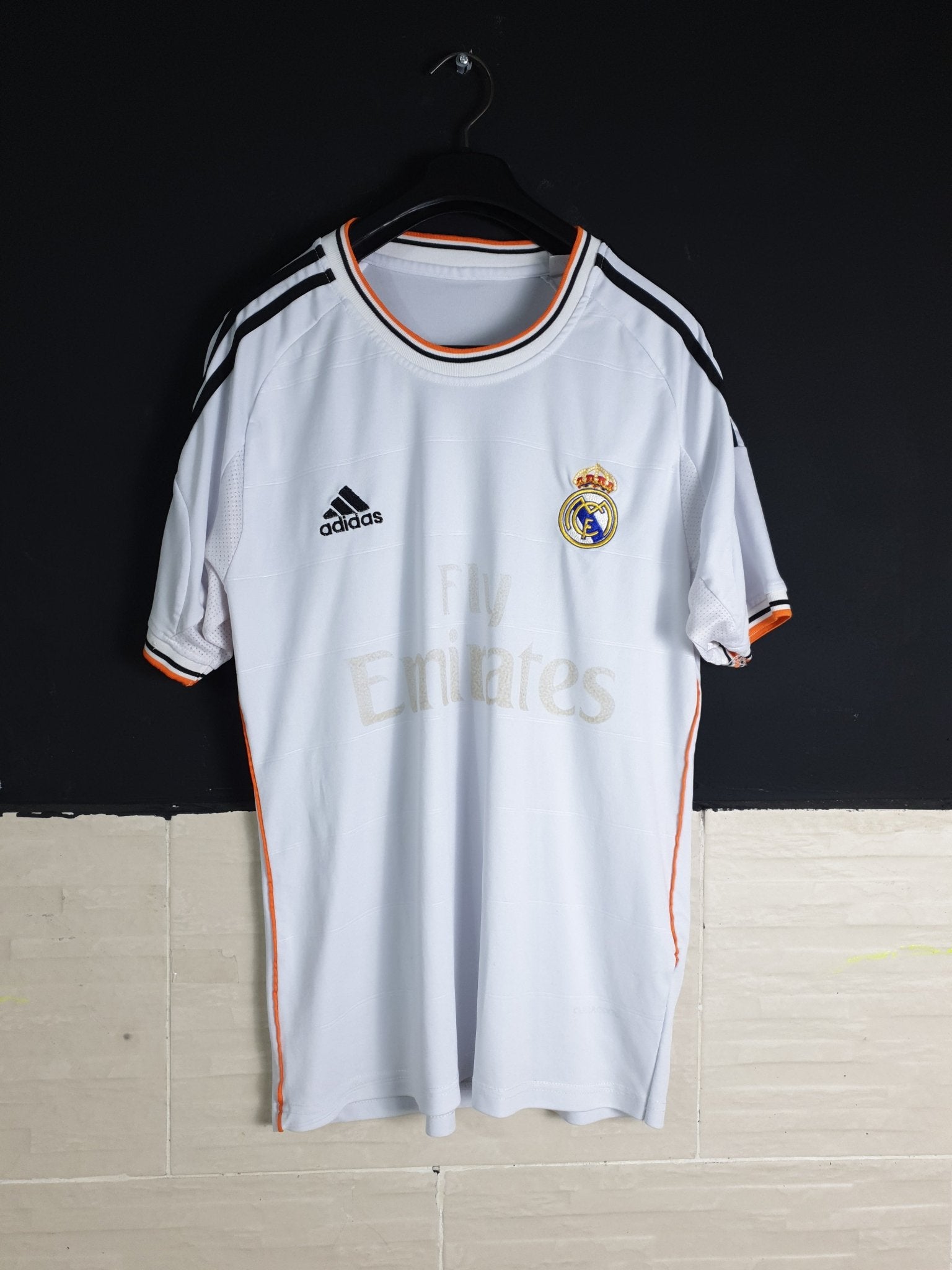 2013/2014 Adidas Fly Emirates Real Madrid Jersey - Funkify