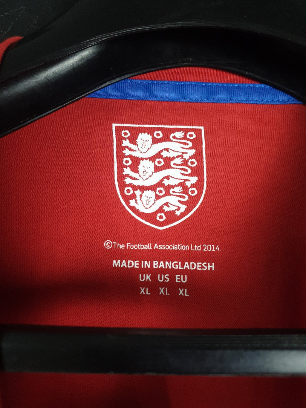 2014 England Football Team Tee XL - Funkify